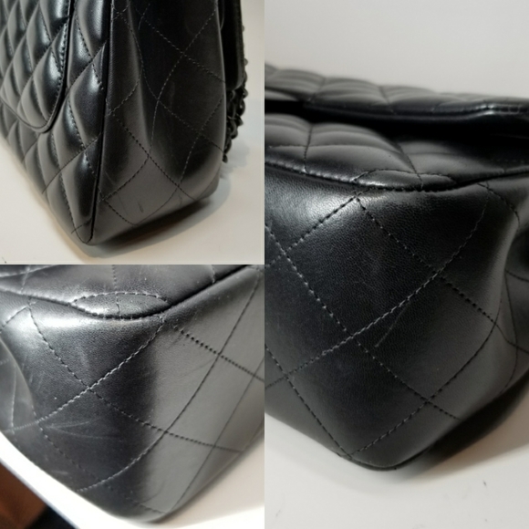 Limited CHANEL Jumbo Double Flap So Black Bag - Picture 13 of 16